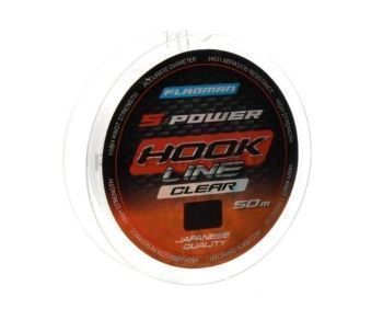 Леска FLAGMAN S-Power Hook Line 50м, 0,20мм, 5кг