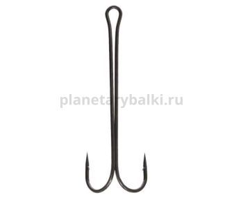 Крючок двойной FLAGMAN Double Hook Long SS №2, 4шт.