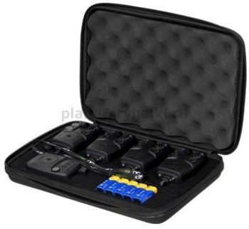 Набор сигнализаторов поклевки CARP PRO RAM XD 4+1 электронный