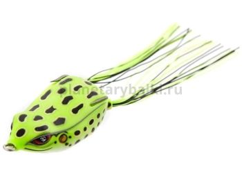 Лягушка Lucky John 3D Series FROG 2.6in 6.5см, 15гр., цвет 002, 1шт.