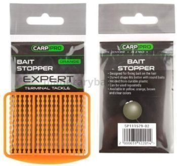 Стопор для бойлов Carp Pro оранжевый, 90шт.