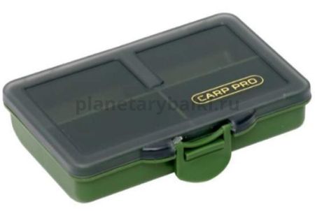 Коробка карповая CARP PRO 4 отделения, 10,5x7,5x2,5см