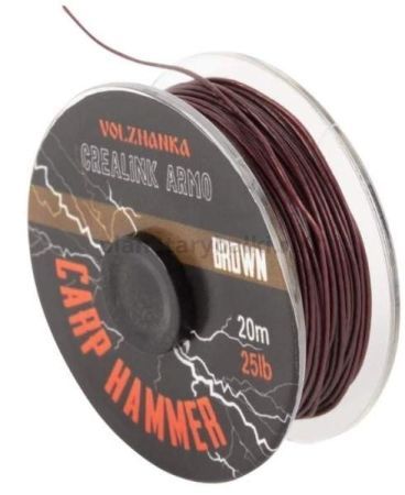 Поводочный материал в оплетке Volzhanka CreaLink Armo Brown 20м, 25LB для рыбалки, Поводочный материал в оплетке Volzhanka CreaLink Armo Brown 20м, 25LB отзывы, Поводочный материал в оплетке Volzhanka CreaLink Armo Brown 20м, 25LB купить, Поводочный материал в оплетке Volzhanka CreaLink Armo Brown 20м, 25LB купить в интернет магазине, Поводочный материал в оплетке Volzhanka CreaLink Armo Brown 20м, 25LB выбрать, Поводочный материал в оплетке Volzhanka CreaLink Armo Brown 20м, 25LB обзор, Поводочный материал в оплетке Volzhanka CreaLink Armo Brown 20м, 25LB купить в розничном магазине