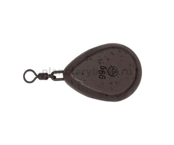 KORDA Грузило Flat Pear Swivel 3,5oz 100г