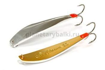 Блесна вертикальная ECOPRO Clown двойник 55мм, 9гр., цвет SG