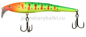 Воблер LureMax STINKA 110FMR 110мм, 12гр., 1-1,5м, цвет 076