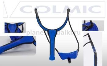 Рогатка для прикормки COLMIC DEVIL GROUNDBAIT Elastic, диаметр 5.5мм, Black