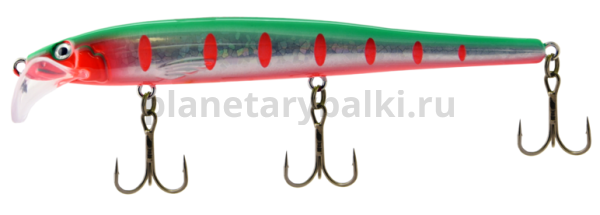 Воблер LureMax KILLKA 135F DR 135мм, 14гр., 1,5-2м, цвет 043