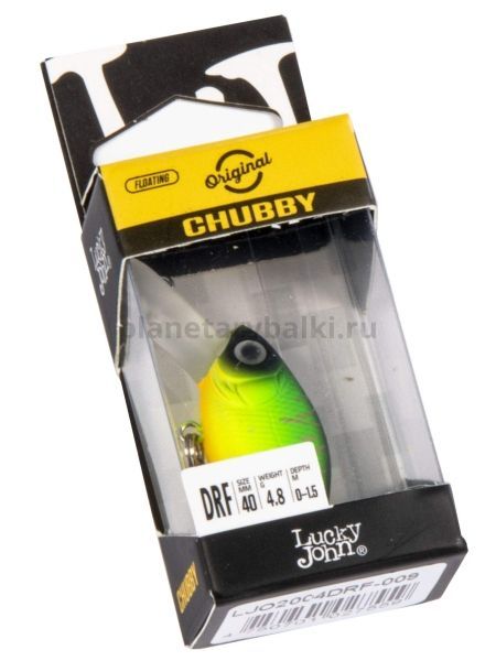 Воблер плавающий Lucky John Original CHUBBY DR F 40мм, 3,8гр., 1м, 009 для рыбалки, Воблер плавающий Lucky John Original CHUBBY DR F 40мм, 3,8гр., 1м, 009 отзывы, Воблер плавающий Lucky John Original CHUBBY DR F 40мм, 3,8гр., 1м, 009 купить, Воблер плавающий Lucky John Original CHUBBY DR F 40мм, 3,8гр., 1м, 009 купить в интернет магазине, Воблер плавающий Lucky John Original CHUBBY DR F 40мм, 3,8гр., 1м, 009 выбрать, Воблер плавающий Lucky John Original CHUBBY DR F 40мм, 3,8гр., 1м, 009 обзор, Воблер плавающий Lucky John Original CHUBBY DR F 40мм, 3,8гр., 1м, 009 купить в розничном магазине