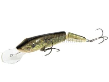 Воблер плавающий двухсоставной Salmo PIKE JDR 130мм, 24гр., 2-3м, цвет RPE