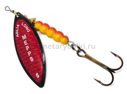 Блесна вращающаяся MEPPS Aglia Longue Redbo №5, 29гр., цвет NR