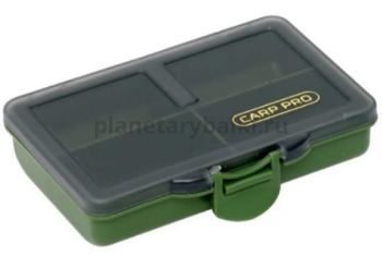 Коробка карповая CARP PRO 4 отделения, 10,5x7,5x2,5см