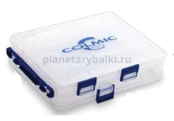 Коробка пластиковая COLMIC DOUBLE HORIZON MEDIUM двойная, 20х15,5х4,8см