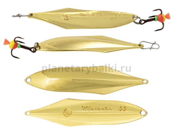 Блесна вертикальная ECOPRO Matador 55мм, 6гр., цвет G