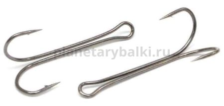 Крючки двойные METSUI EDGE W цвет bln, №1, 50шт.