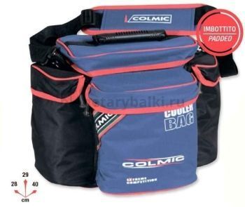 Термосумка рыболовная COLMIC FRIGO RIO (Red Series) 29х40х28см