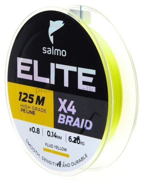 Шнур плетёный Salmo Elite х4 BRAID Fluo Yellow 125м, 0,14мм, 6,2кг для рыбалки, Шнур плетёный Salmo Elite х4 BRAID Fluo Yellow 125м, 0,14мм, 6,2кг отзывы, Шнур плетёный Salmo Elite х4 BRAID Fluo Yellow 125м, 0,14мм, 6,2кг купить, Шнур плетёный Salmo Elite х4 BRAID Fluo Yellow 125м, 0,14мм, 6,2кг купить в интернет магазине, Шнур плетёный Salmo Elite х4 BRAID Fluo Yellow 125м, 0,14мм, 6,2кг выбрать, Шнур плетёный Salmo Elite х4 BRAID Fluo Yellow 125м, 0,14мм, 6,2кг обзор, Шнур плетёный Salmo Elite х4 BRAID Fluo Yellow 125м, 0,14мм, 6,2кг купить в розничном магазине