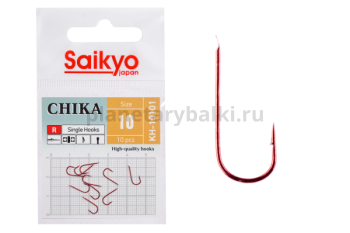 Крючки Saikyo CHIKA R KH-10101 №10, 10шт.