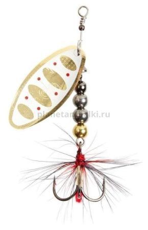 Блесна вращающаяся Lucky John SHELT BLADE №3, 12гр., цвет 002