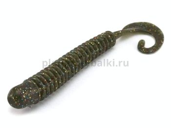 Твистеры Lucky John Pro Series BALLIST 4.0in 10.2см, цвет F08, 6шт.