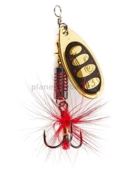 Блесна вращающаяся Lucky John BONNIE BLADE №3, 6.4гр., цвет 001 в блистере
