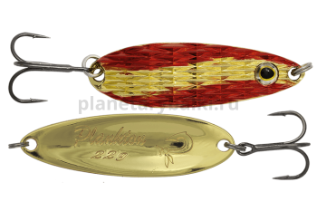 Блесна колеблющаяся LureMax Plankton 28мм, 3гр., цвет 36, White eye
