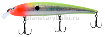 Воблер LureMax BOMBA KILLER 120FDR 120мм, 16,5гр., 1,5-2м, цвет 040