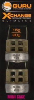 Кормушки Guru Slimline X-Change Distance Feeder Mini 15+20гр.