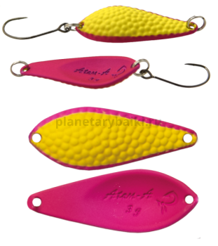 Блесна колеблющаяся LureMax Atom-A, 32мм, 3гр., цвет 02