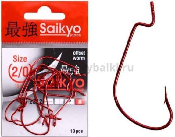 Крючки Saikyo R BS-2312 №2/0, 10шт.