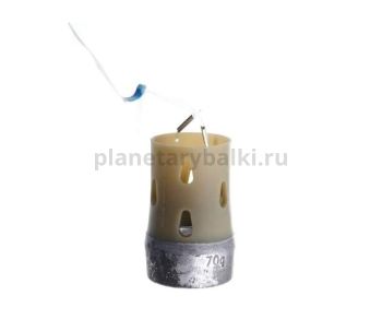 Кормушка фидерная FLAGMAN Casting М 34х29мм, 70гр.
