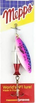 Блесна вращающаяся MEPPS Aglia Long Heavy №3, 24гр., цвет AG/rainbow
