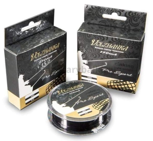 Леска монофильная VOLZHANKA Pro Sport Sinking 150м, 0.26мм, 6,14кг цвет черный