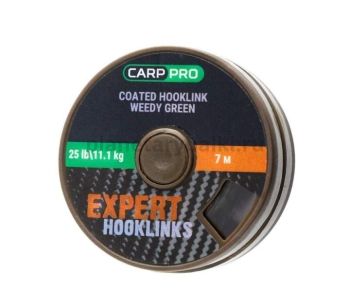Поводковый материал в оболочке CARP PRO зеленый 7м, 11,1кг, 25lb 