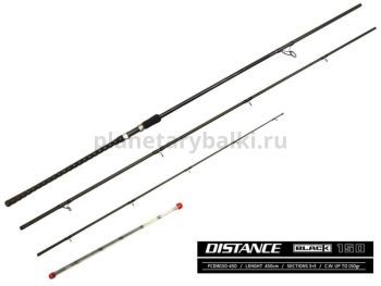 Удилище фидерное Feeder Concept Distance BLACK 150 4,50м, тест 80-150гр.