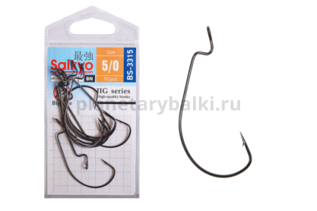 Крючки Saikyo BS-3315 BN №5/0, 10шт.