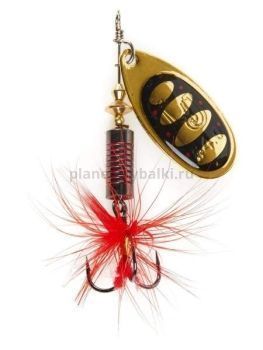 Блесна вращающаяся Lucky John BONNIE BLADE №4, 10.3гр., цвет 001 в блистере