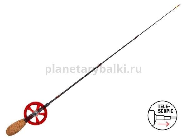 Удочка телескопическая зимняя Lucky John C-TECH JIG LIGHT 55см, 3 секции