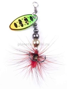 Блесна вращающаяся Lucky John SHELT BLADE №0, 3гр., цвет 008