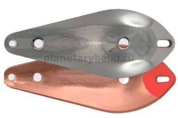 Блесна колеблющаяся LureMax Atom  60мм, 10гр., цвет 46