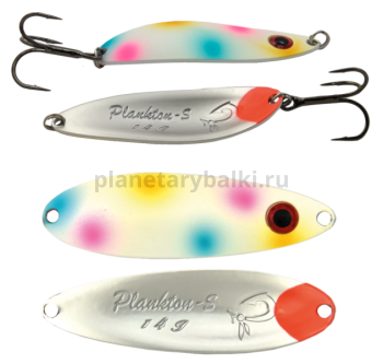Блесна колеблющаяся LureMax Plankton-S, 68мм, 14гр., цвет 128