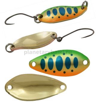 Блесна колеблющаяся LureMax Dotty 25мм, 2,4гр., цвет 07