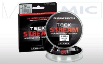 Монофильная леска COLMIC TECK STREAM 50м, 0.125мм, 2,39кг