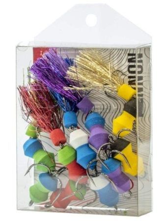 Приманки джиговые Lucky John PENNON TIPSYWORM MIX1 5шт.