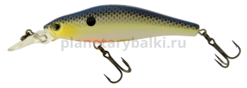Воблер Yo-Zuri 3DS SHAD MR 65SP, 65мм, 6гр., 1-1,5м, цвет SSH