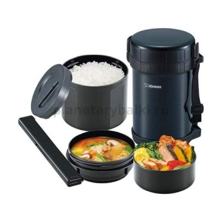 Термоконтейнер Zojirushi SL-XE20-AD 2,0 л (черн)