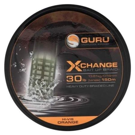 Шнур плетеный GURU X-Change Braid 150м, 0,16мм, 13,6кг