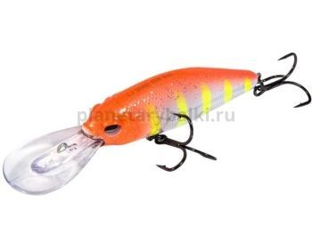 Воблер плавающий LUCKY JOHN ORIGINAL SHAD-XDR F 80мм, 14гр., 3,2м, цвет 017