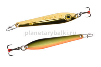 Блесна вертикальная ECOPRO Killer-S 45мм, 2,5гр., цвет FRG