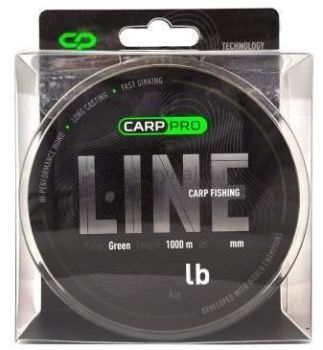 Леска монофильная CARP PRO Green 1000м, 0,405мм, 10,8кг